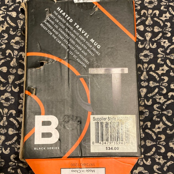 The Black Series Heated Travel Mug - Picture 2 of 7